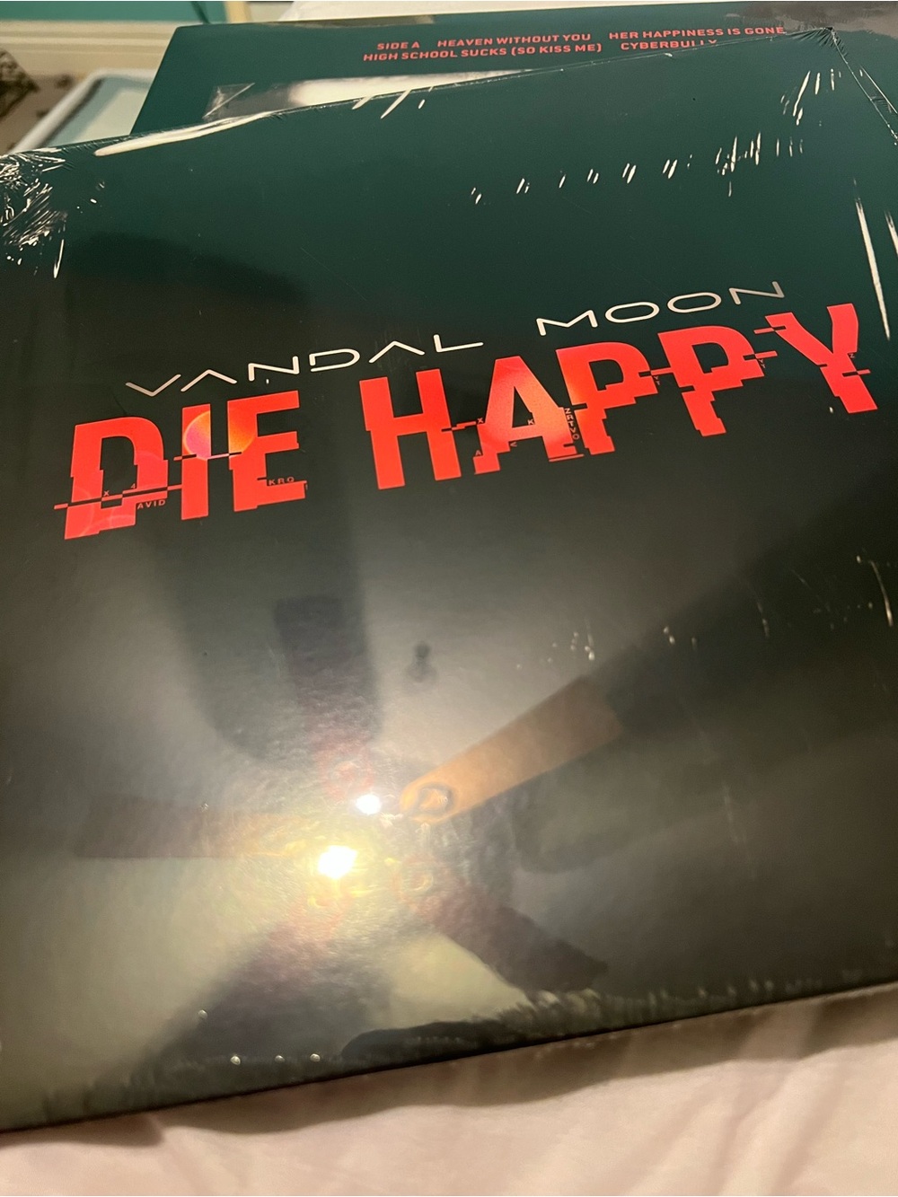 - Die Happy (Black & Red) Vinyl Record